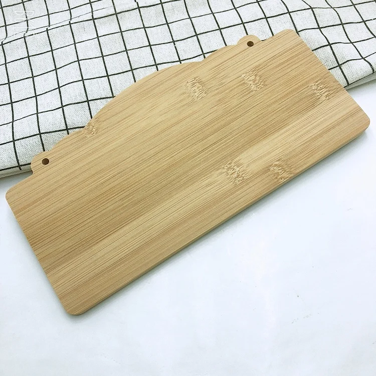 Unfinished bamboo Plaque Hanging Wall Door Sign Blank Rustic Wooden Blank Plaques Word Family Name Sign for Home/Office