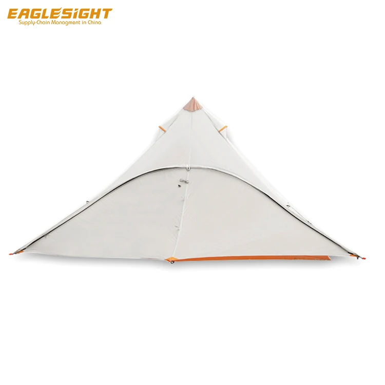 1 Person Outdoor Ultralight Camping Tent 4 Season Professional Teepee Trekking Pole Backpacking Tent