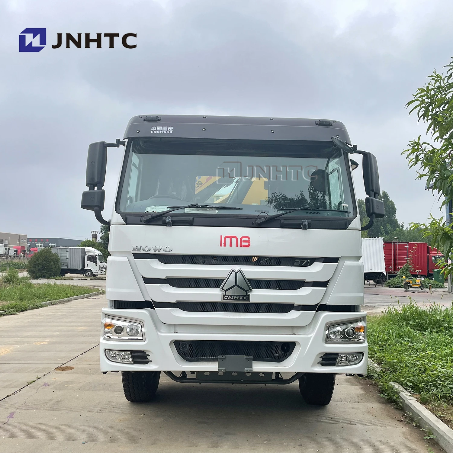 SINOTRUK 6x4 10T  truck mount crane
