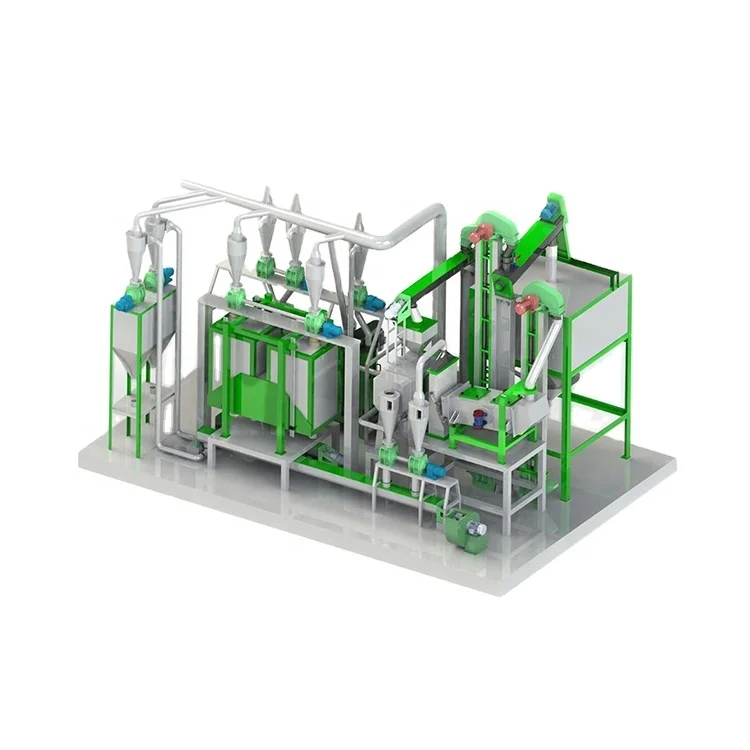 50 ton per day wheat flour mill machine