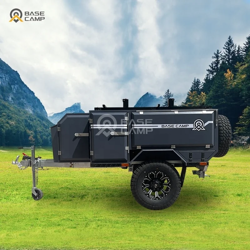 Outdoor camping small truck campers for sale the mini camper folding caravan trailers