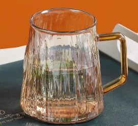 Ice glass glass with high temperature difference
