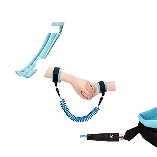 New Kids Safety Harness Child Anti-lost Wrist Band Extensible Children Belt Walking Assistant Stainless Steel Wire 1.5m 2m 2.5m