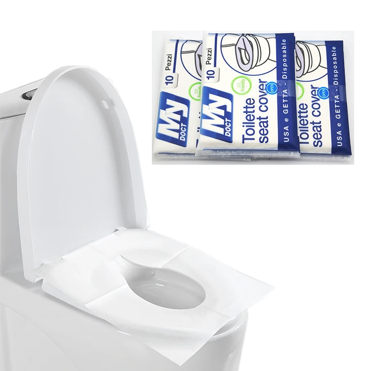 
High quality health and hygienic disposable flushable toilet seat cover paper made in Shenzhen 