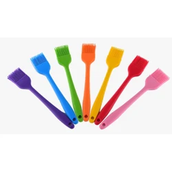 Термостойкая Силиконовая щетка для приготовления пищи и барбекю