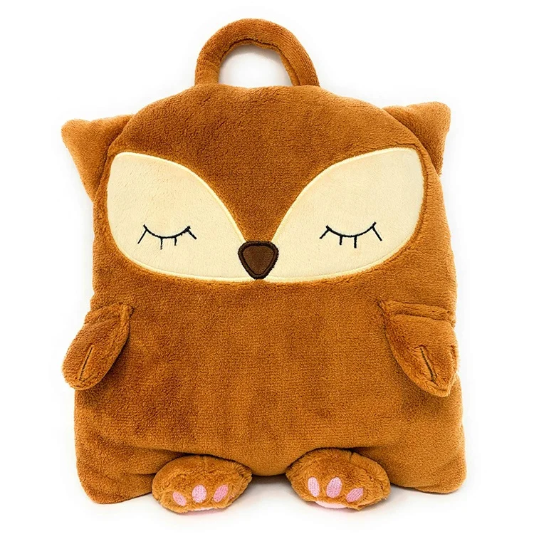 
High Quality Wholesale Set of Baby 2 in 1 Set of Baby Child Coral Pile Pillow and Blanket 