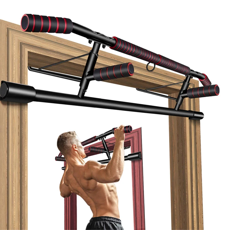 Best Doorway Pull Up Bar Wall Chin Up With Fitness Foldable Pull Up Bar Door Gym Horizontal pull-up bar