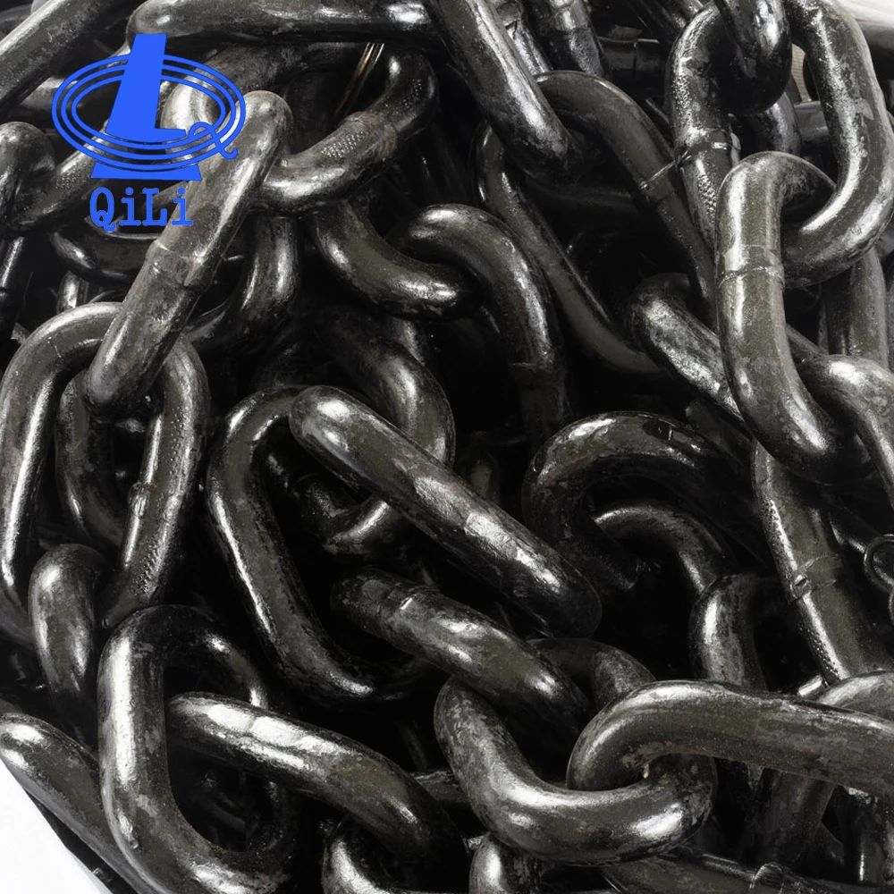 High quality grade 80 EN818-2 black color lifting chain