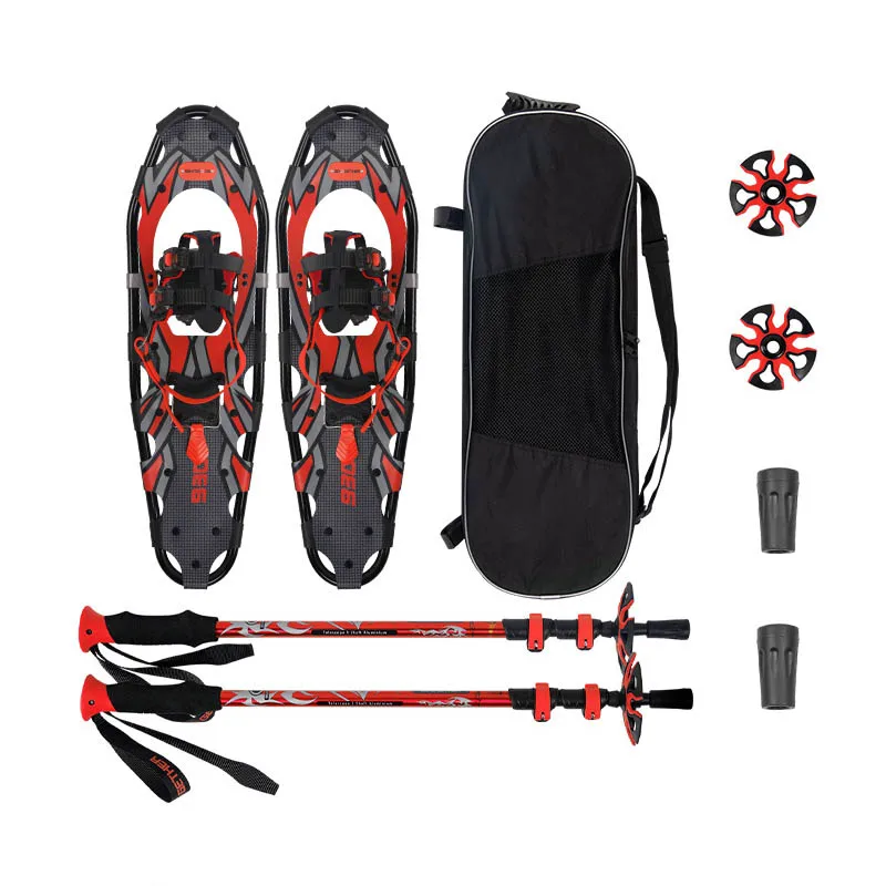 Anti-slip aluminum all terrain snowshoes Snow Skiing Shoes Winter sports