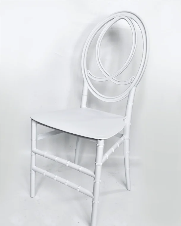 Hot sale hotel plastic frame colorful waiting dining chair luxury modern pp chair wedding events plastic stacking chair