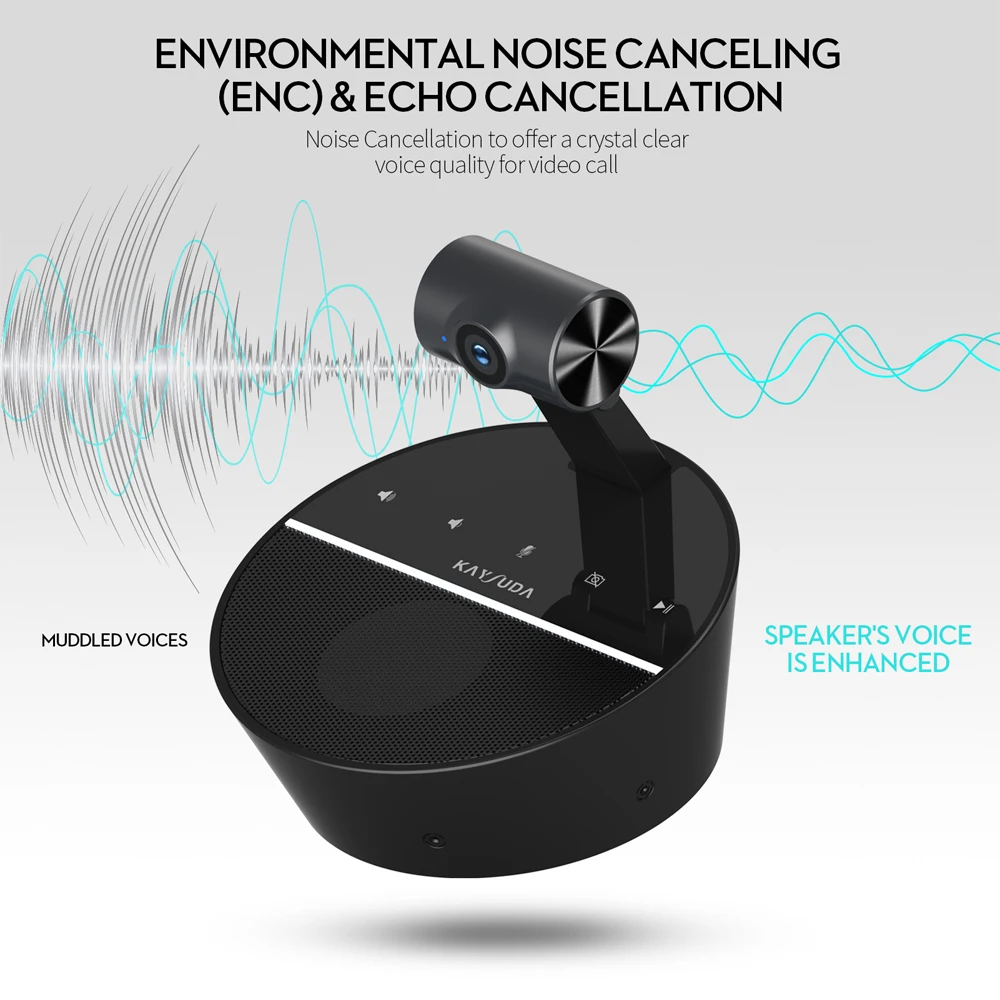 Conference Webcam Microphone&Speaker Speakerphone&Cam Meeting System