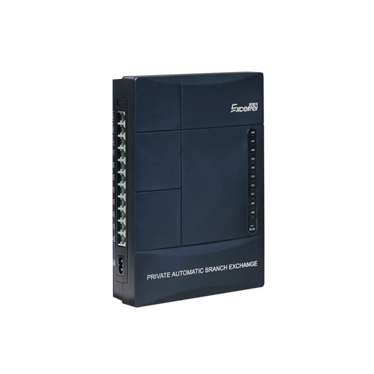 Programmable telephone Private Automatic Branch exchange 1/2/3 in 8 out PABX/intercom pbx Office phone system splitter 1 in 4