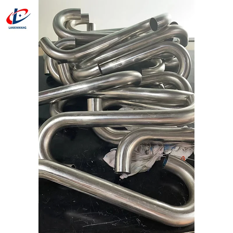 Tube Bending Service Oem Metal Pipe Bending Tapping Coolant Nozzle Pipe Fabrication Metal Stainless Steel Tube Bend Fabrication