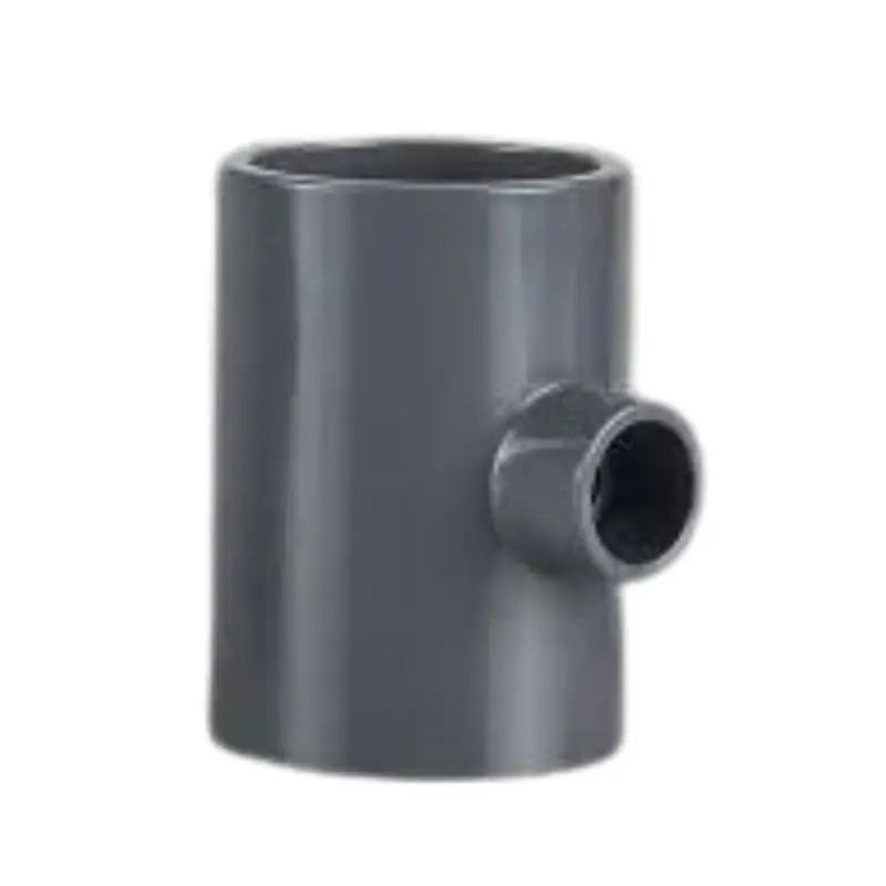 ASTM D 2467 SCH 80 пластиковый ПВХ равный редуцирующий тройник гладкая поверхность втулка трубы фитинг для водоснабжения