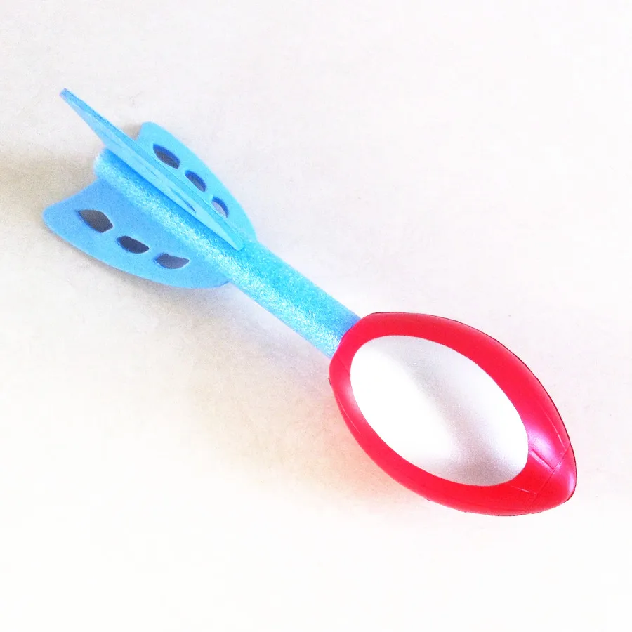Wholesale cheap PU material missile stress ball  EVA tail kids toy production gift