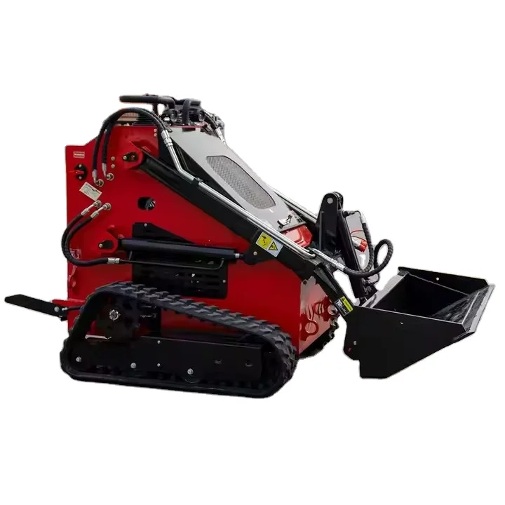 Original Manufacturer Epa Diesel Engine 25hp V1000 Mini Crawler Skid Steer Loader With Optional 12 Kind of Attachment Tools