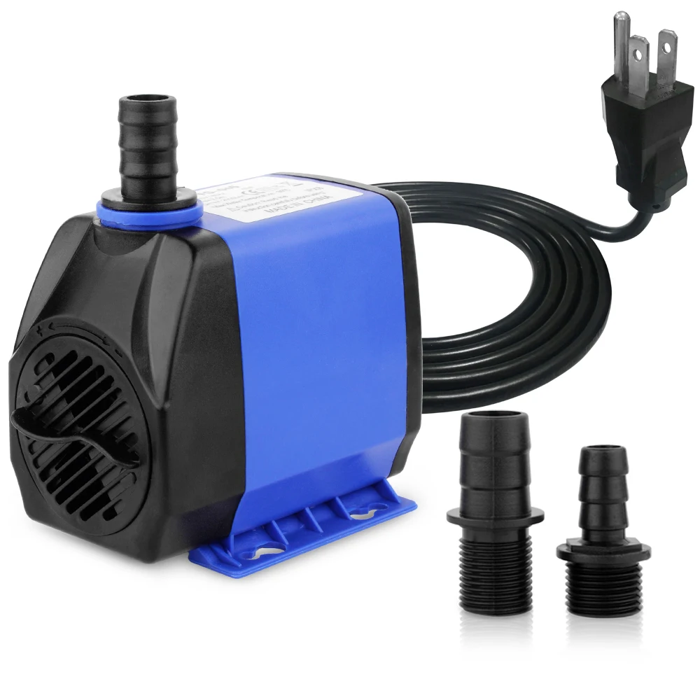 Freesea 7W 8W 15W AD DC Hydroponic Water Pump Aquarium Fish Tank Submersible Fountain Pump