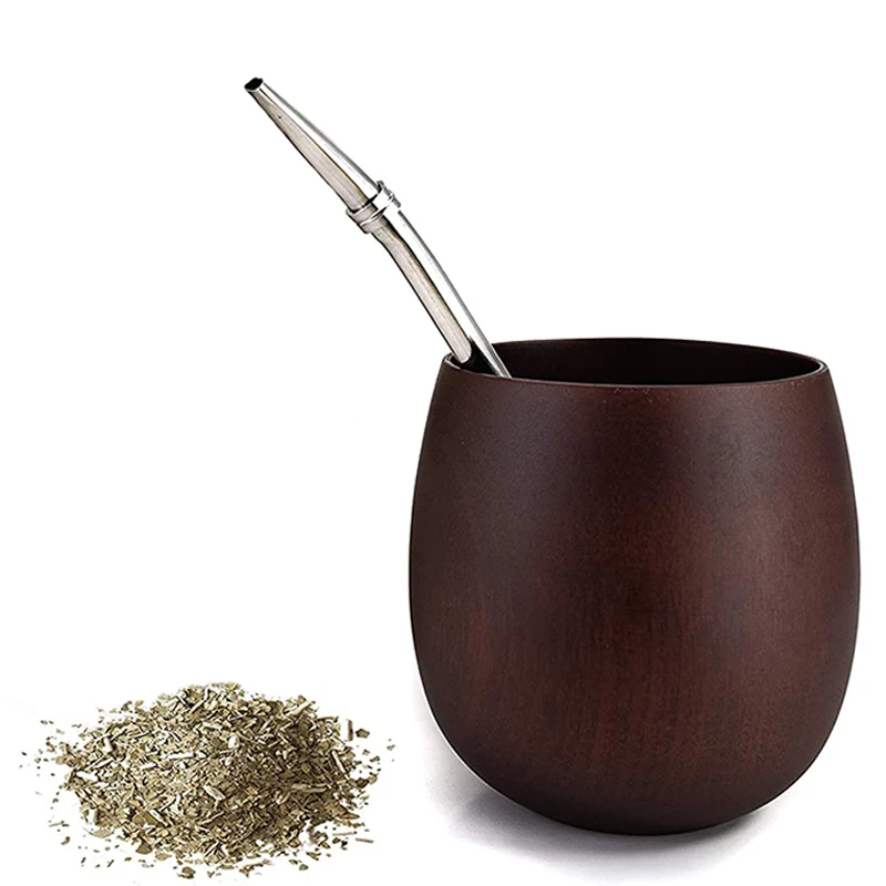 Бесплатный образец в форме яйца кружка для вина кофе Yerba Mate Gourd с