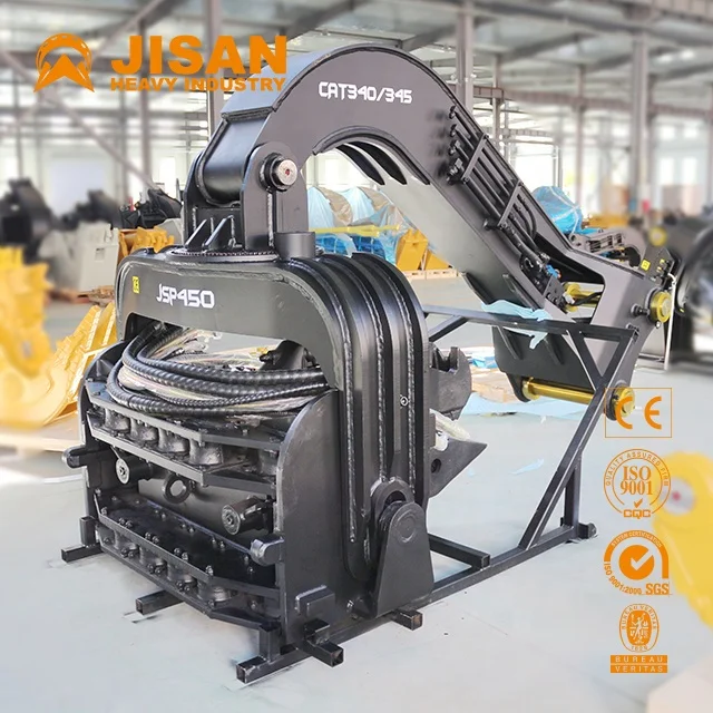 Pile Drilling Machine Excavator Hydraulic Pile Driver Vibro Hammer Price for 20-70 Ton Excavator