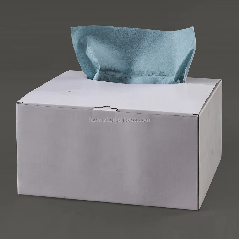 Disposable Heavy Duty Nonwoven Woodpulp Cellulose  Workshop Cleanroom Wipe Industrial Paper Wipe Roll