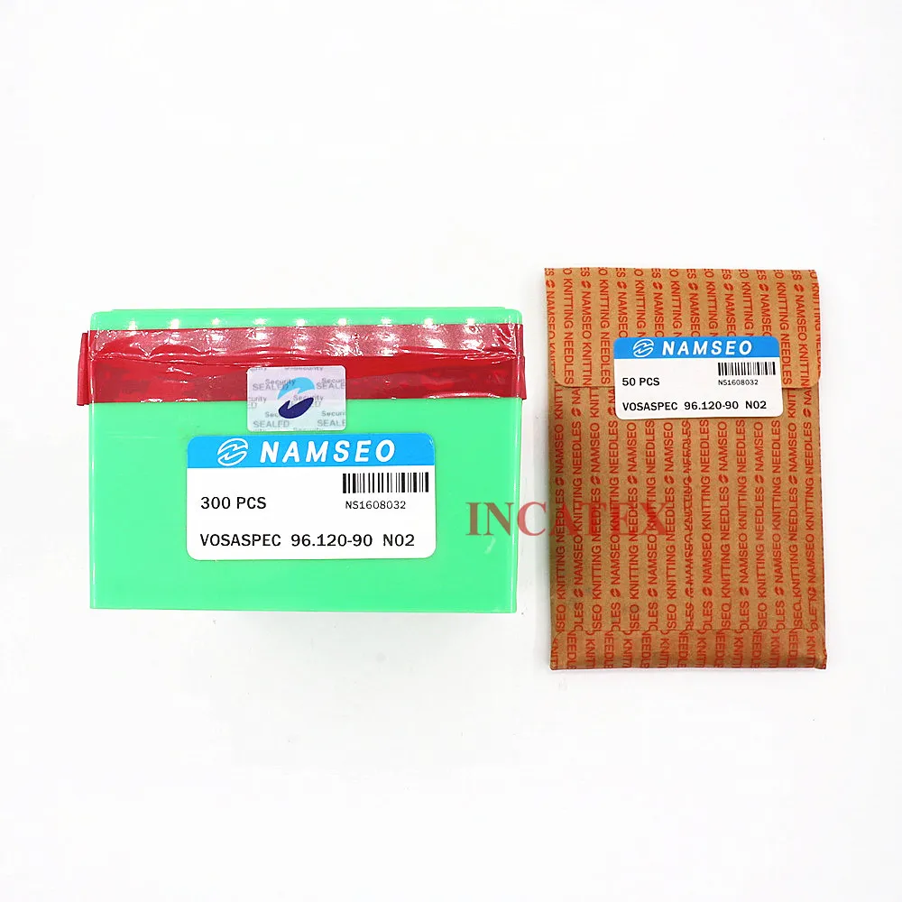 300 шт. натуральная Корейская вязальная игла VOSASPEC 96,120-90 N02 для китайской вязальной машины SHIMA SEIKI