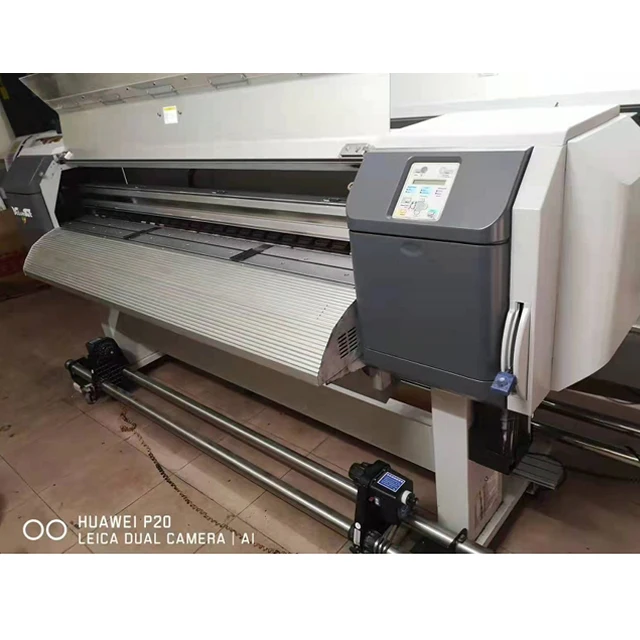 Оригинальный Подержанный экологичный принтер mutoh VJ1638X с печатными головками