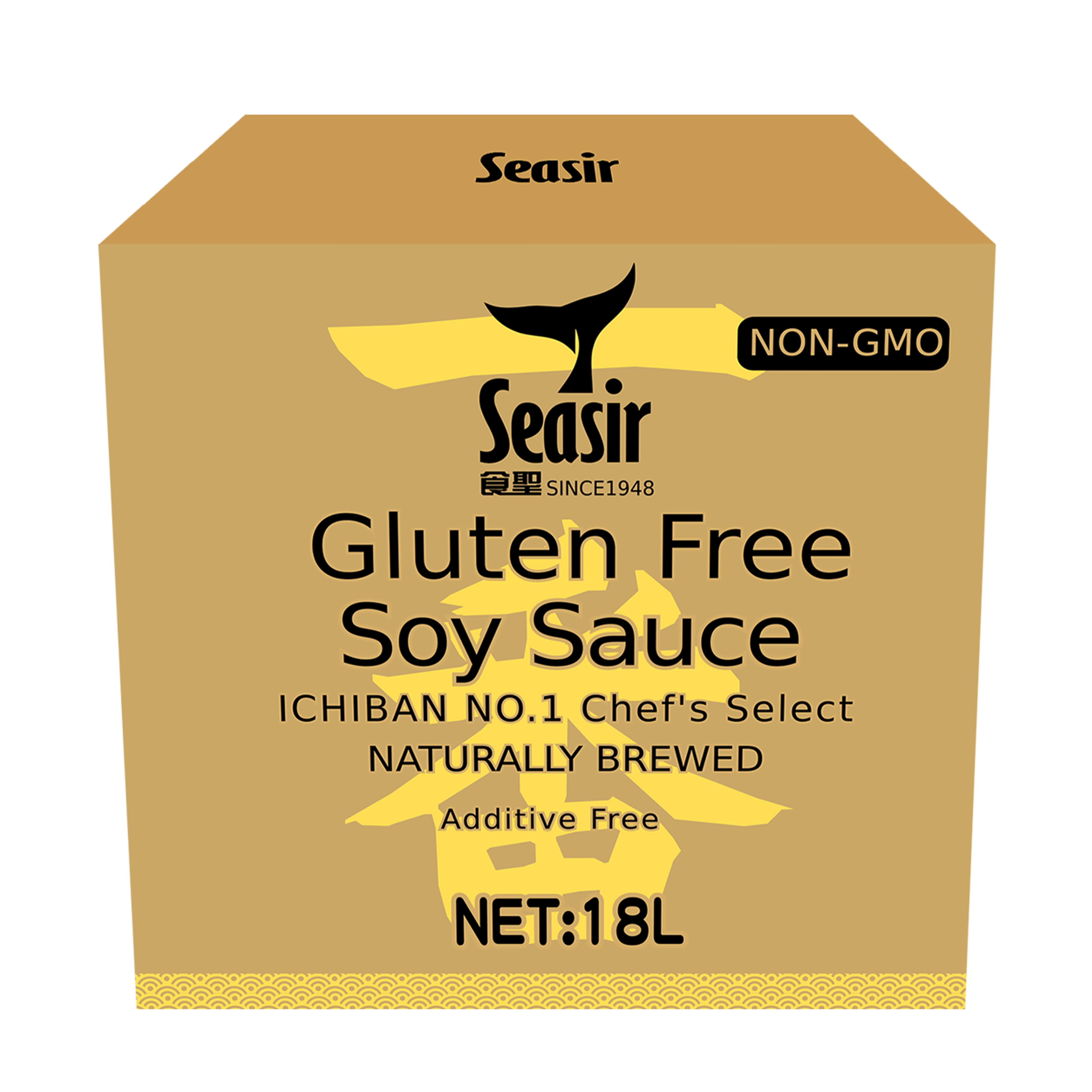Superior Grade NO Wheat Soya Sauce  Halal Shoyu Gluten Free Soy Sauce Flexitank Soy Sauce