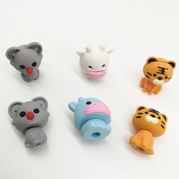 Cute Animal Rainbow School Eraser Best Gift For Kids