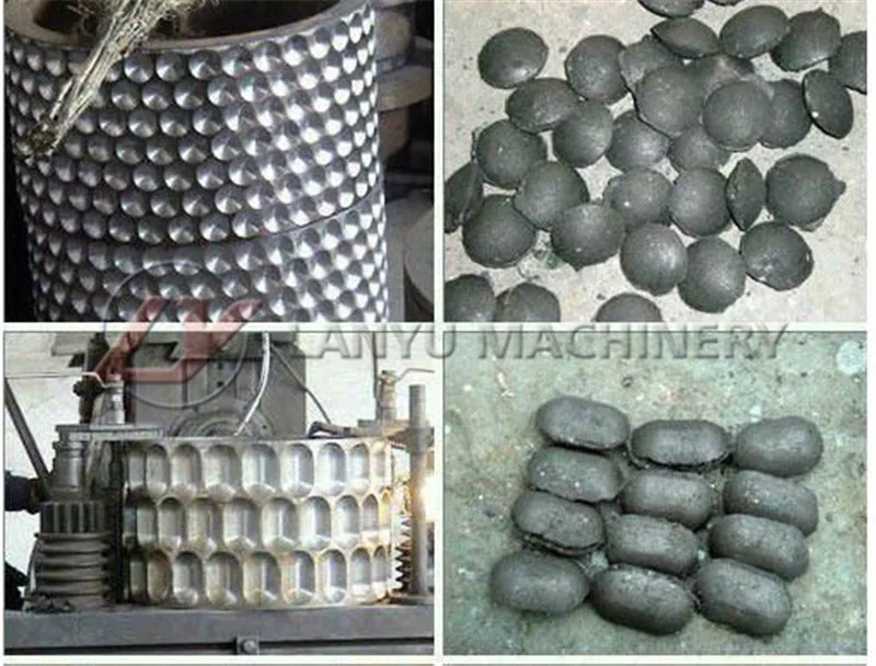 Lanyu Indonesian Coal Briquette Making Press Machine New and Used Condition Engine Core Component for Fuel Application