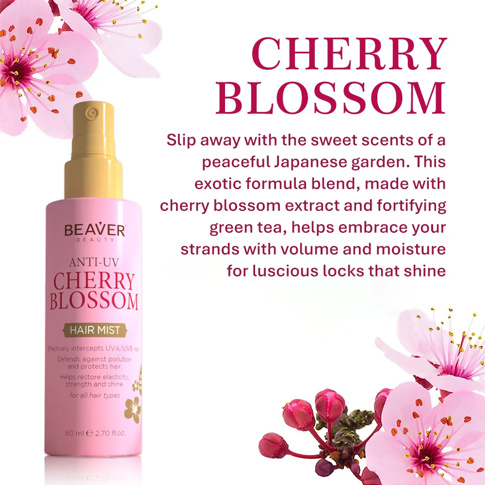 Natural Vegan Hair Spray Sun Protection Hair Leave-in Conditioner Spray Treatment Anti Frizz Heat Protectant Spray Hair Serum