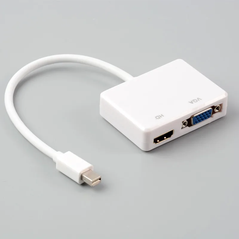 Factory direct sale mini dp to vga HD adapter cable mini dp to vga mini displaypot to vga HD