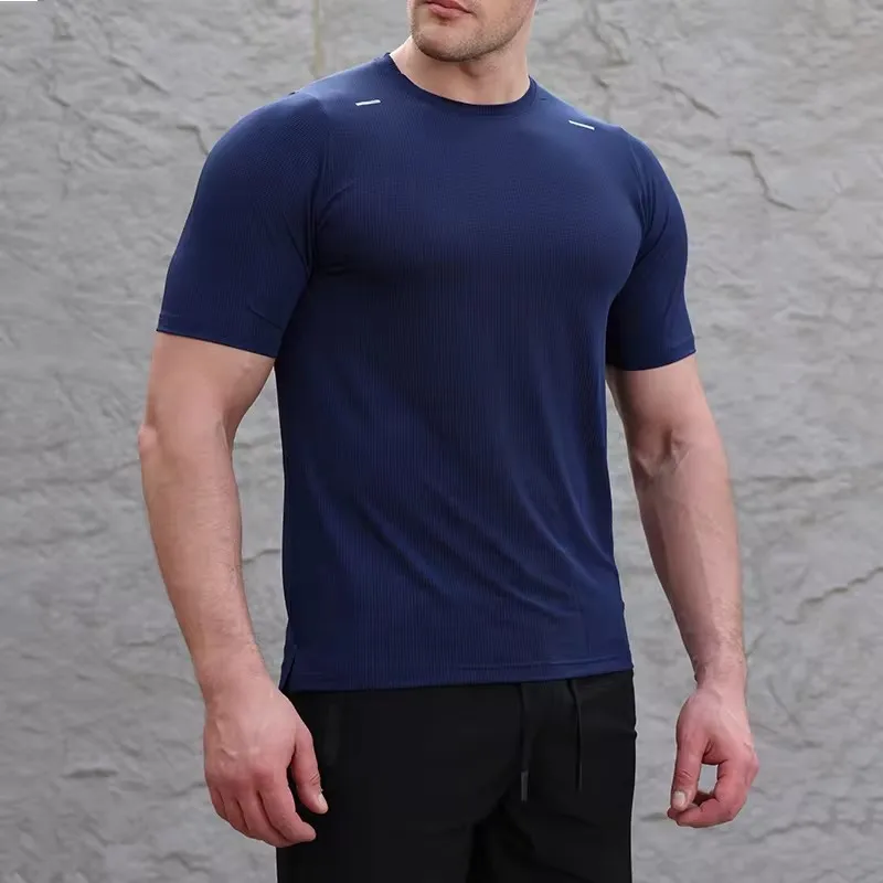 Running fitness soccer tshirts custom logo workout wear mens quick dry cotton cycling jersey t shirts training athletic wear men