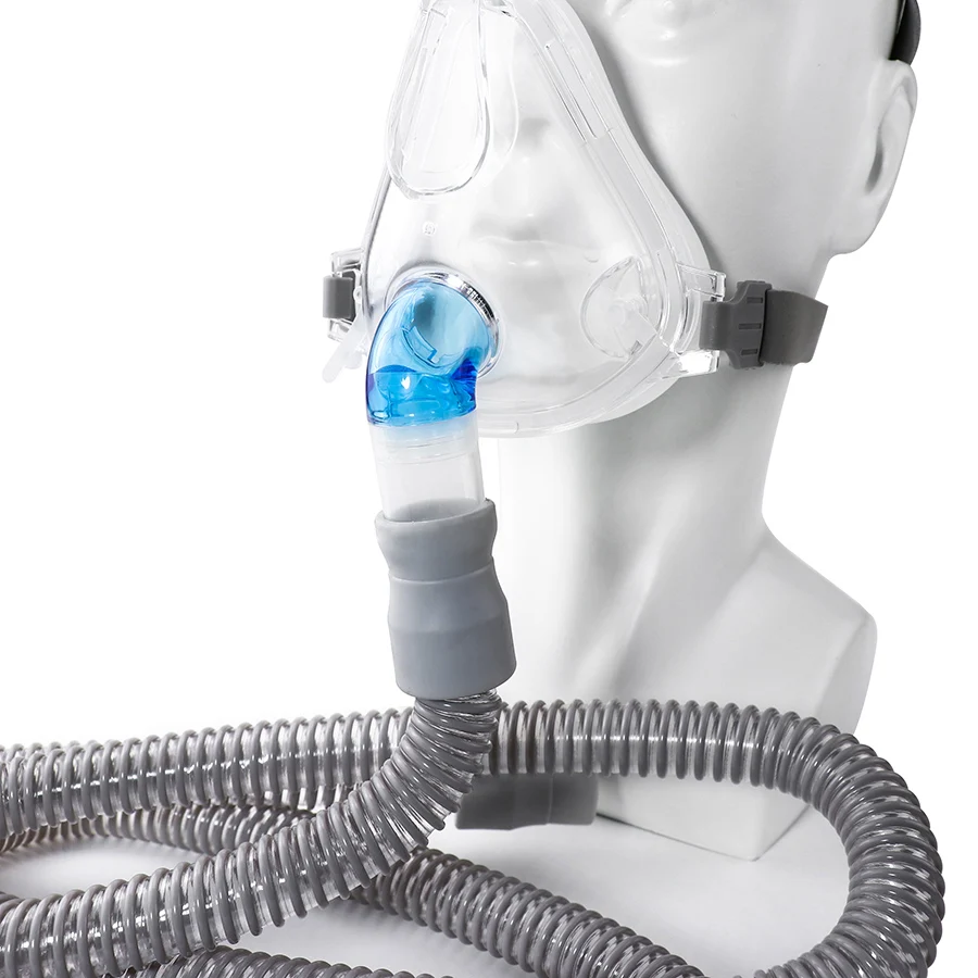 New Hot Sale Sleep Apnea Full Face CPAP Mask for CPAP Machine With Hose Headgear
