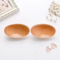 1cm Sponge shoulder pad for suit and for women and man silicone fabric Reusable Soft Sponge Push-up Adhesive shoulder pads