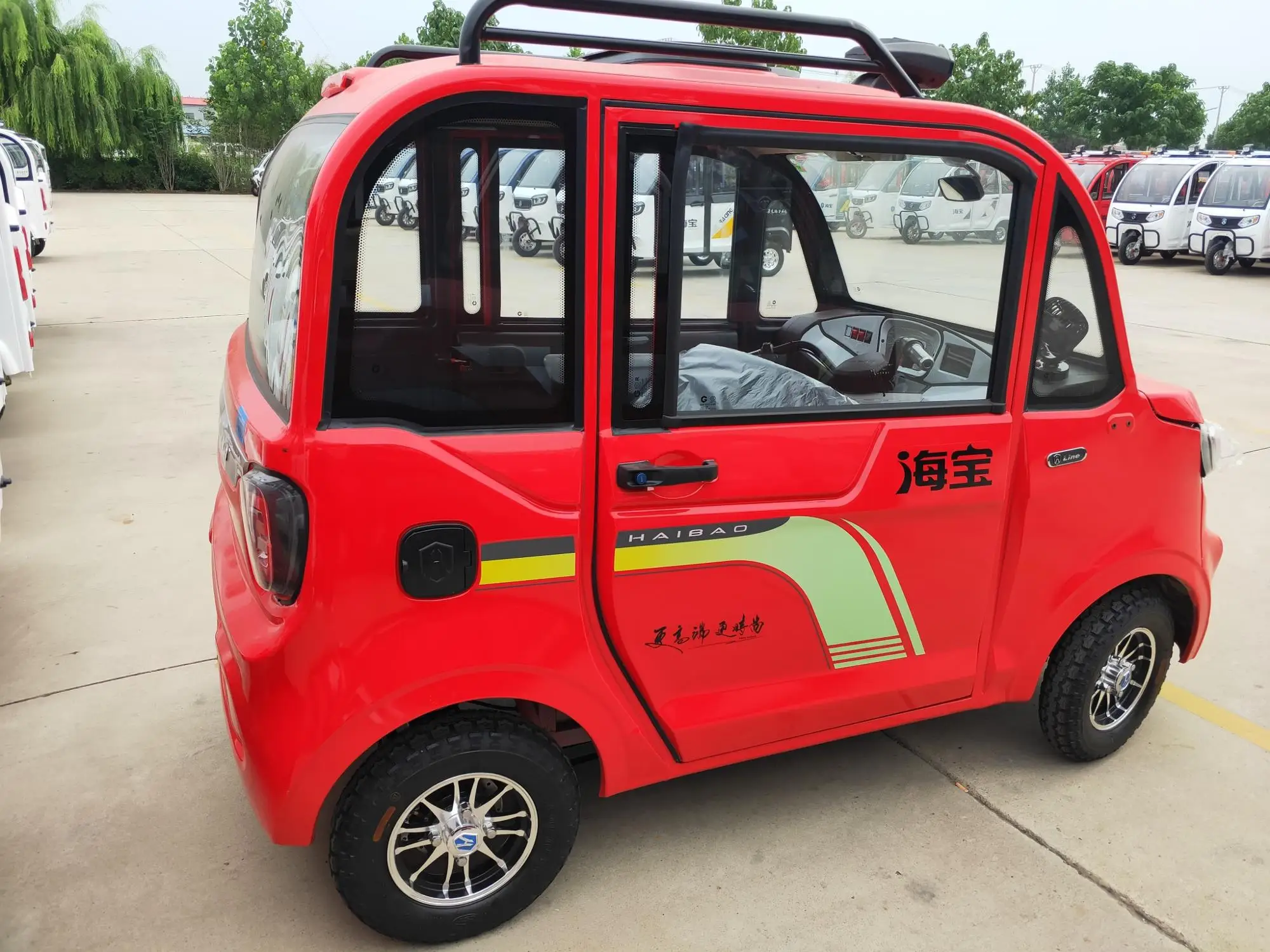 Four wheel 4 seats Lead Acid battery electric sports ride on car for