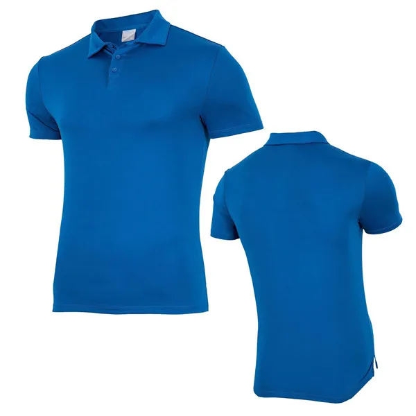 New arrival custom design soft fabric 88 polyester 12 elastane polo t shirt