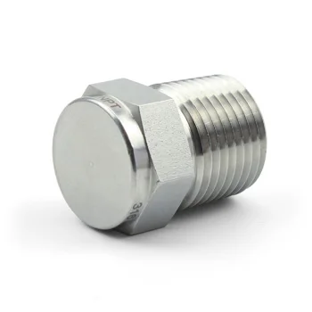 SWAGELOK type SS316  Stainless Steel Double Ferrule Compression Tube Pipe Fittings 1/8 To 1 Pipe Tube Plug