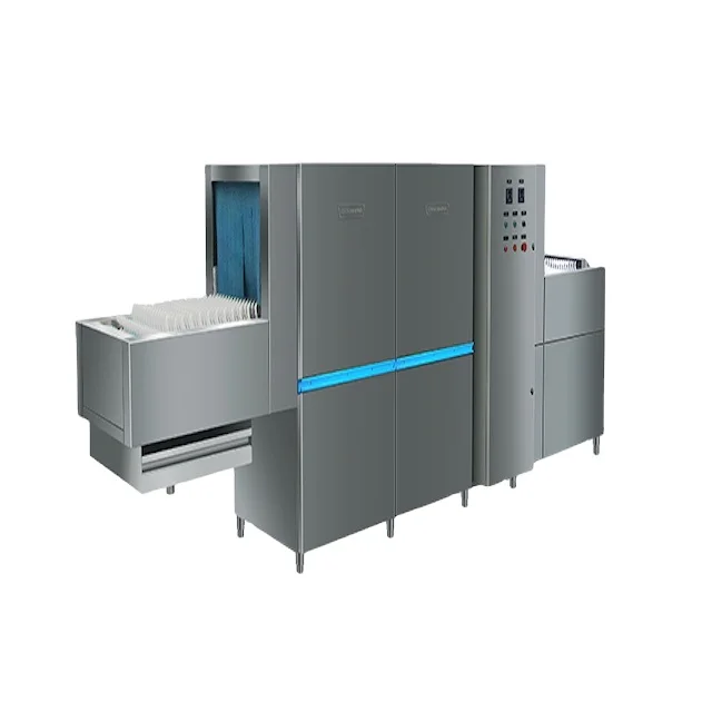 Commercial Grade Sles For Dishwashing Automatic Conveyor Commercial Dishwashers