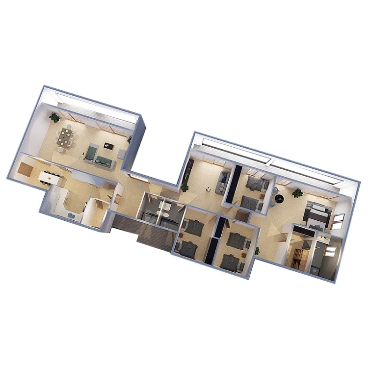 2020 high tech quick assembly prefabricated residential movable foam cement houses for sale