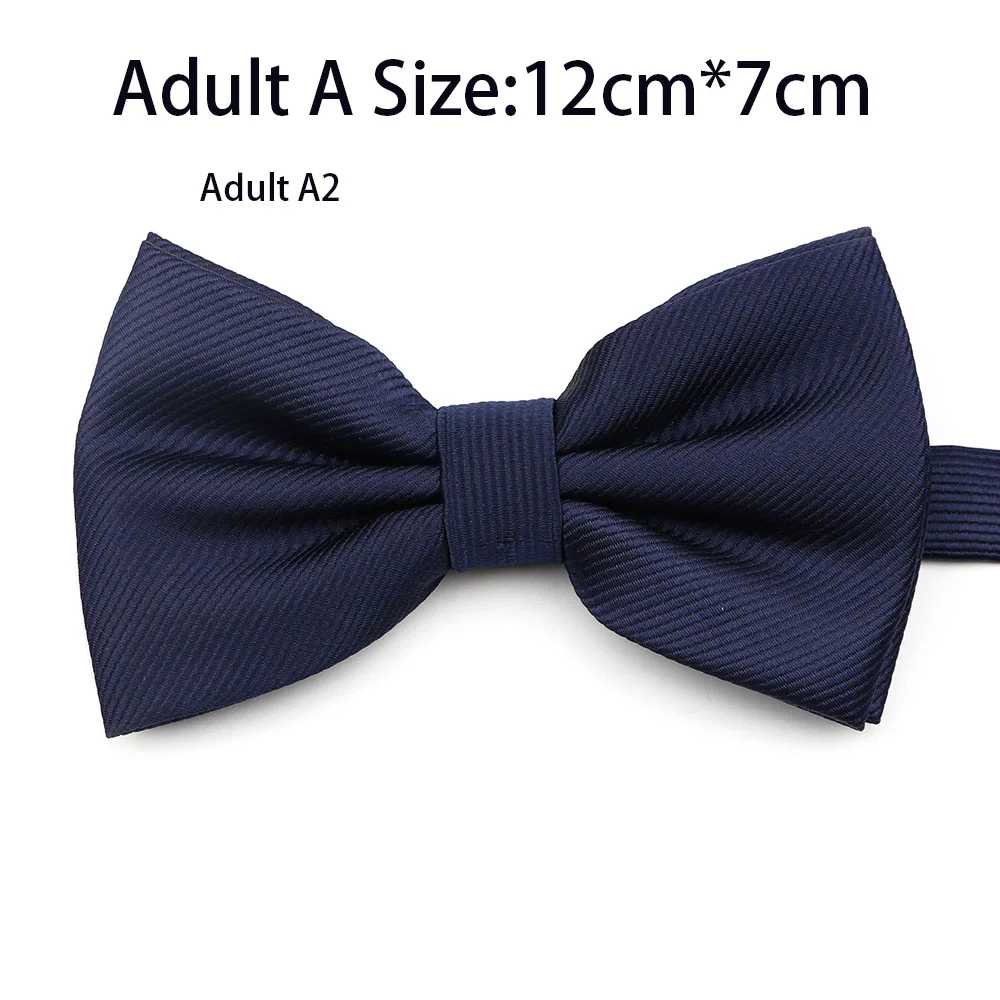Classical Solid Fashion Bowties Groom Men Colorful Striped Cravat Grid Male Marriage Butterfly Wedding Bow Ties