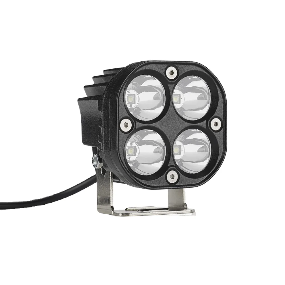 Led Work Light Square 30W Car  White Spotlight 12-36V  For 4X4 4WD Car