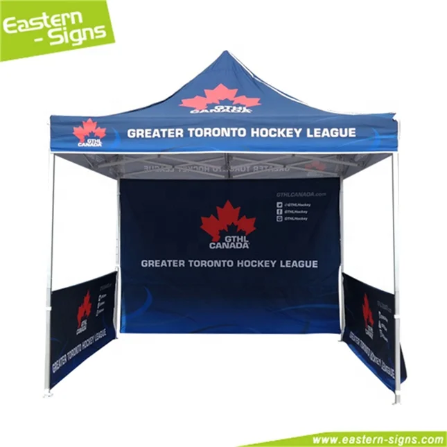 Easily carry aluminium 600D oxford fabric 10x10 outdoor event advertising canopy folding tent for trade show