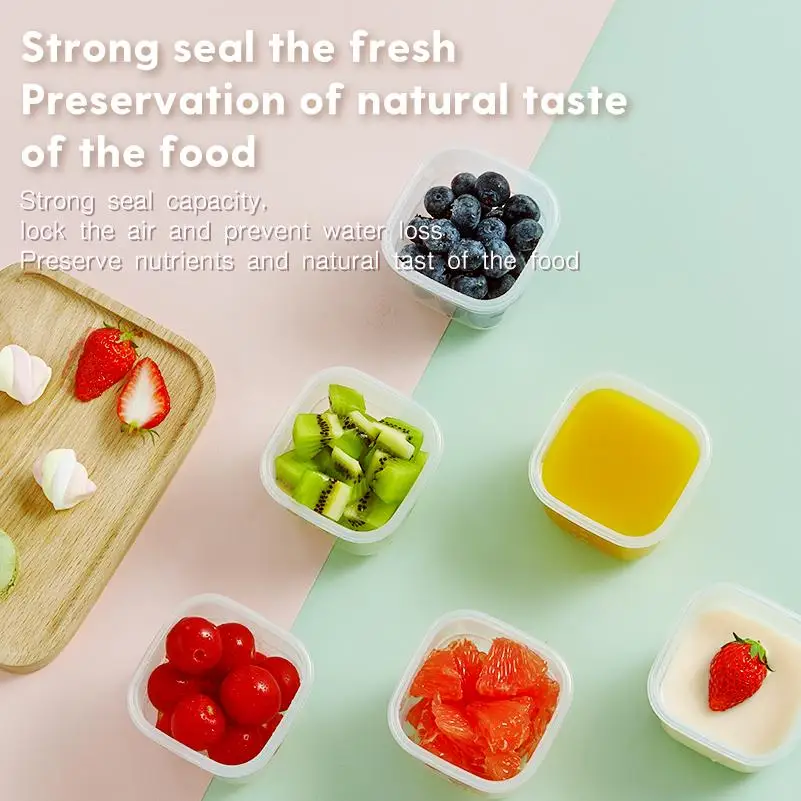Boboduck High Quality Baby Breast Milk Food Storage Box Food Containers Airtight Baby Food Cup
