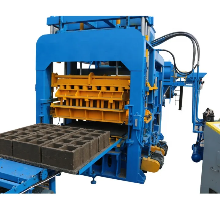 Full Automatic Block Machine Line QT12-15 produce all kinds of blocks for sale In Factory Price