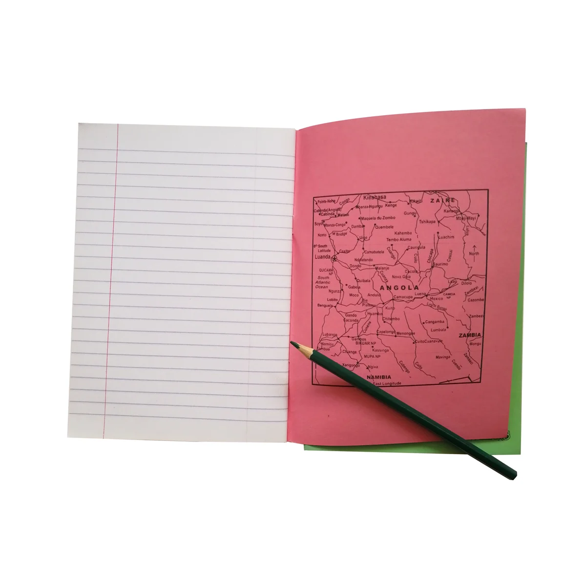 Professional factory manufactured NOTE 1 BOOK customized Student stationery exercise notebook for Ghana school supplies