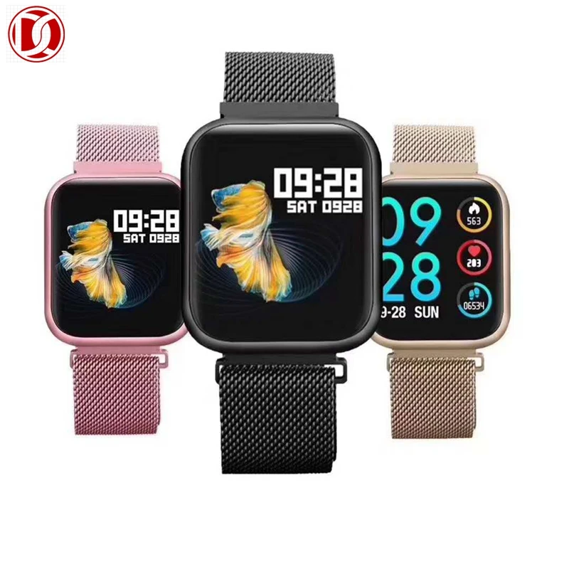 Factory OEM P80 smart watch 2020 Waterproof BT call  Heart rate monitor blood pressure smartwatch P80 M5  m4 m3 t500 t5