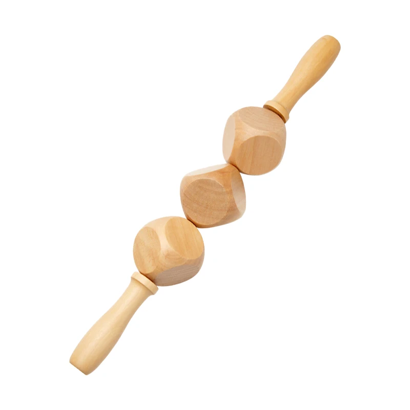 Hot Sale Factory Wholesale 6 Piece Wooden Massager Set Full Body Massage Scraping Relaxation Set