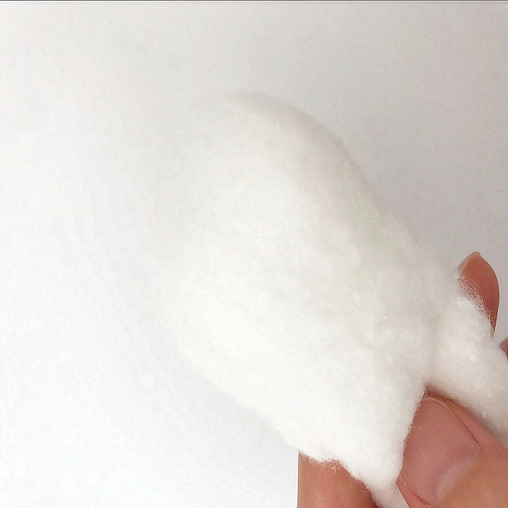 Абсорбирующая хлопковая Серебристая/хлопчатобумажная полоса/хлопчатобумажная катушка для салона красоты