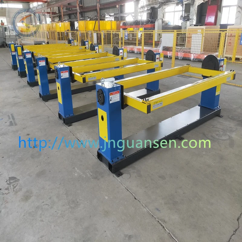 A Single Axis Head and Tail Welding Positioner Designed for Six Axis Intelligent Welding Robots Provided Color Automatic 500