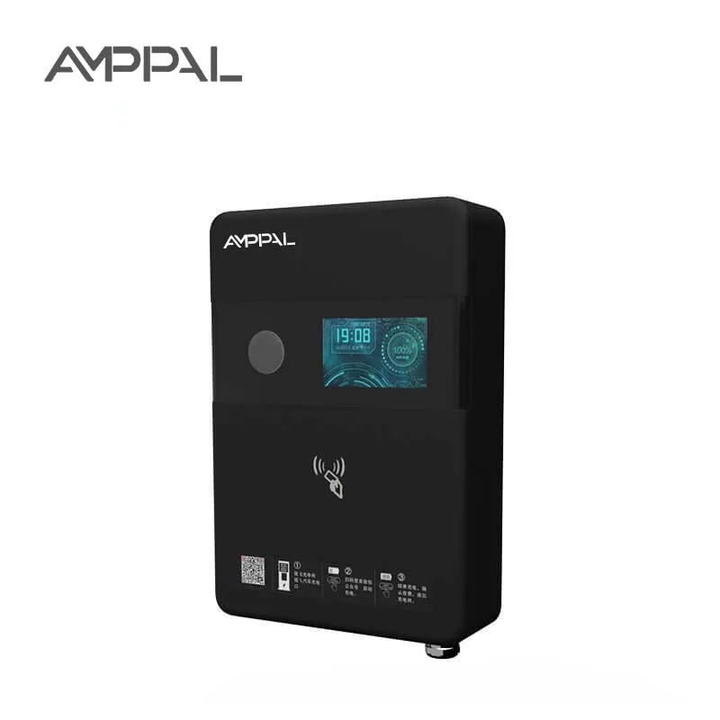 AMPPAL Hot Sell Wallbox 7KW Type2 AC EV Charger Wallbox EV Electric Car Charging Plug 32A Current
